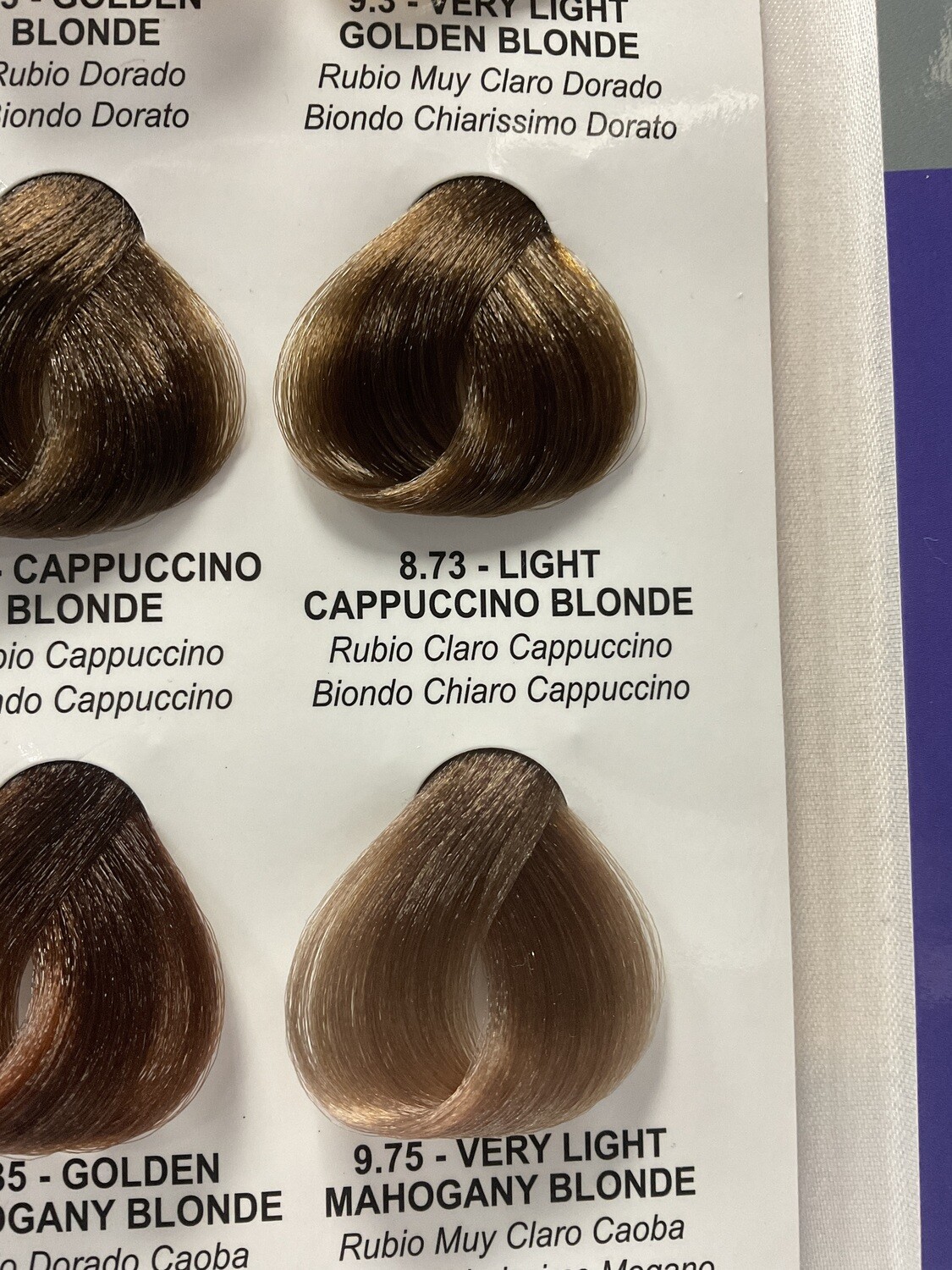 Lady Republic Hair Color Light Cappuccino Blonde 8.73