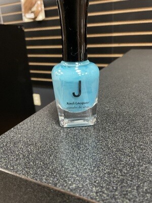 J2 Neon blue nail polish