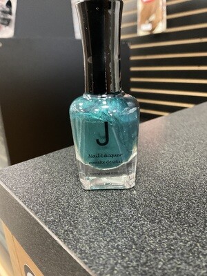 J2 Emerald blue nail polish