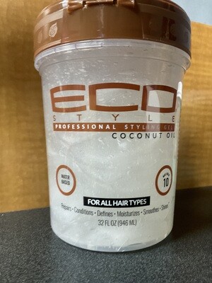 ECO STYLING GEL [COCONUT] BROWN (004349)