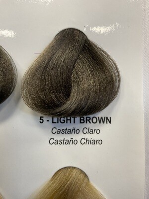 Lady Republic Cream Permanent Hair Color Light brown 5