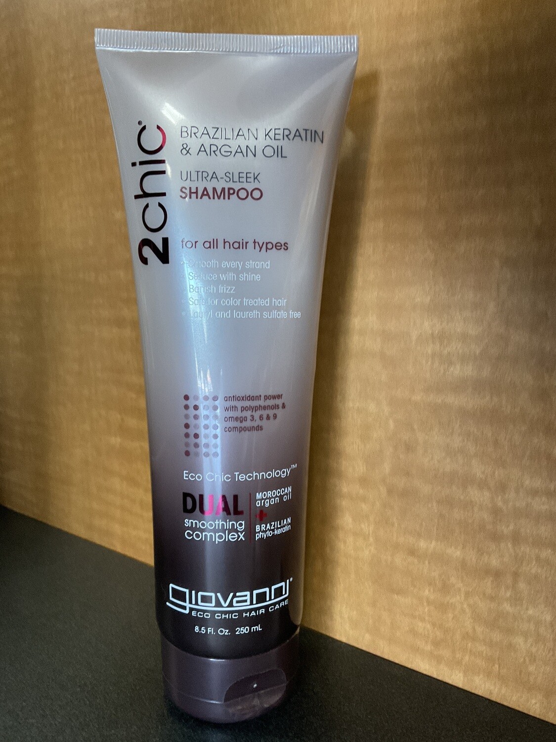 Giovanni Brazilian Keratin &amp; Aragan Shampoo 8.5 oz.