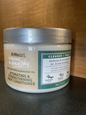 Dr Miracle's Hydrating &amp; Strengthening Deep Masque Conditioner 12 oz