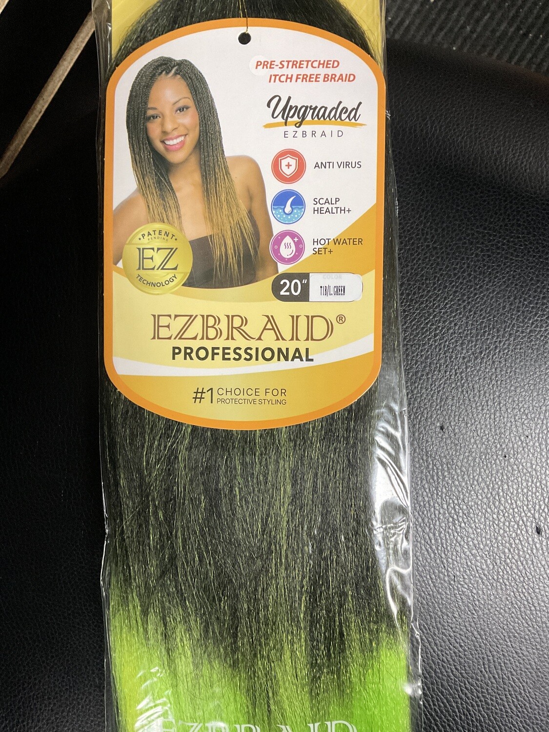 Spetra Ezbraid 20&quot; - #T1B/Light green