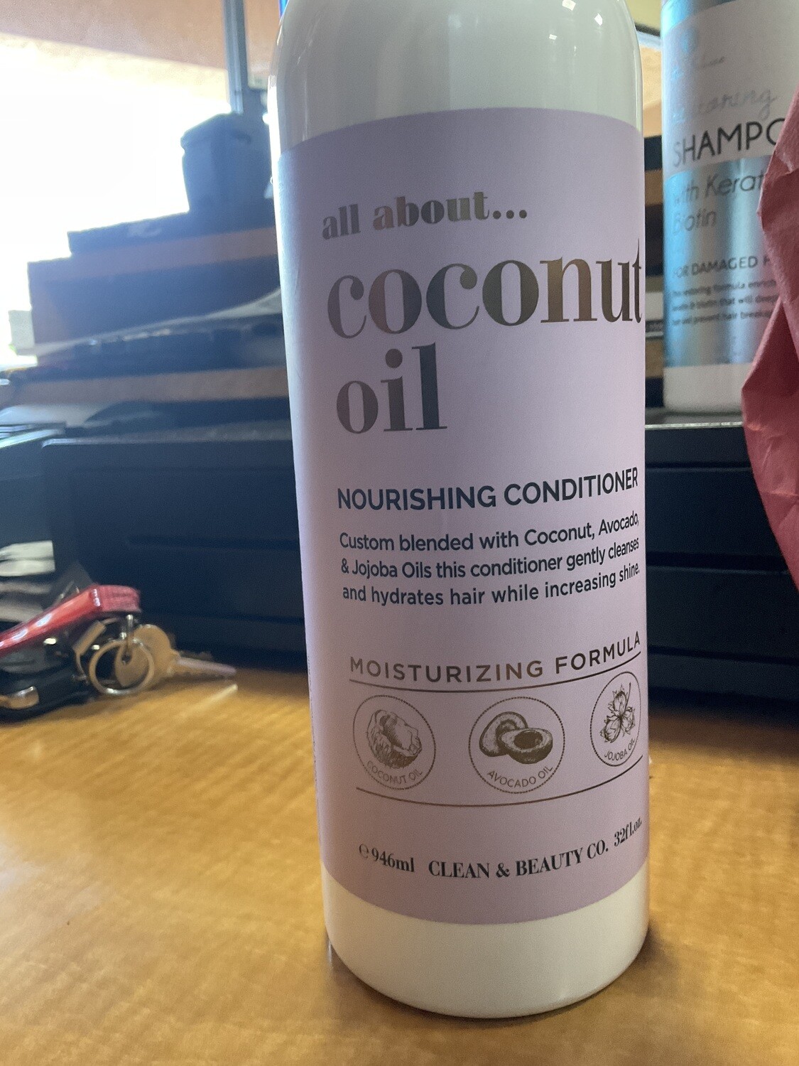 All About Keratin Coconut Oil Nourishing Conditioner 32 oz.