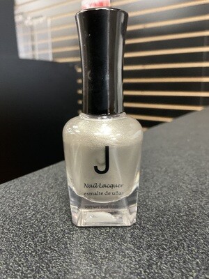 J2 Beige silver nail polish