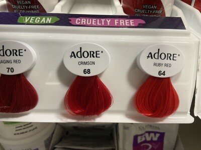 Adore Semi Perm Hair Color - Crimson 4 oz