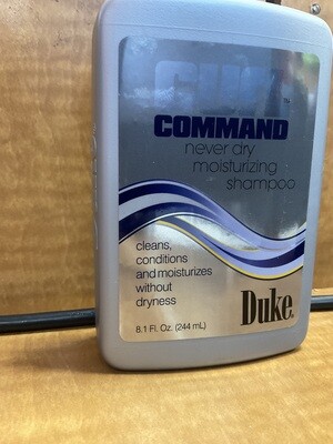Duke Command shampoo