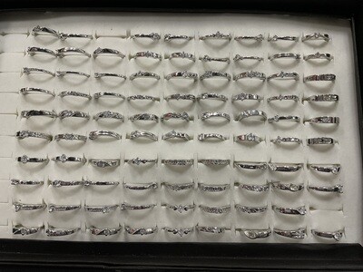 Silver color rings