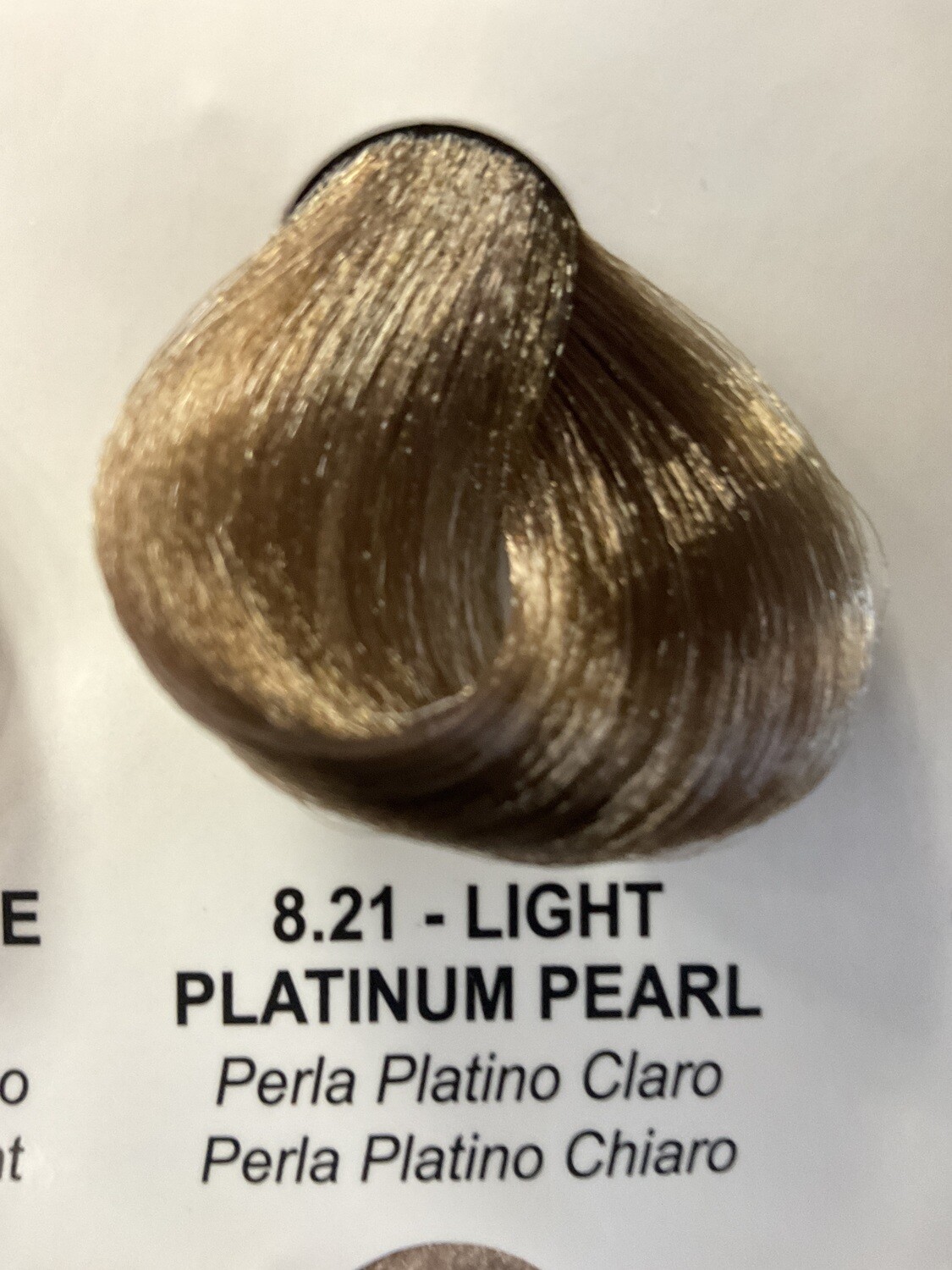 Lady Republic Hair Color Light Platinum Pearl 8.21
