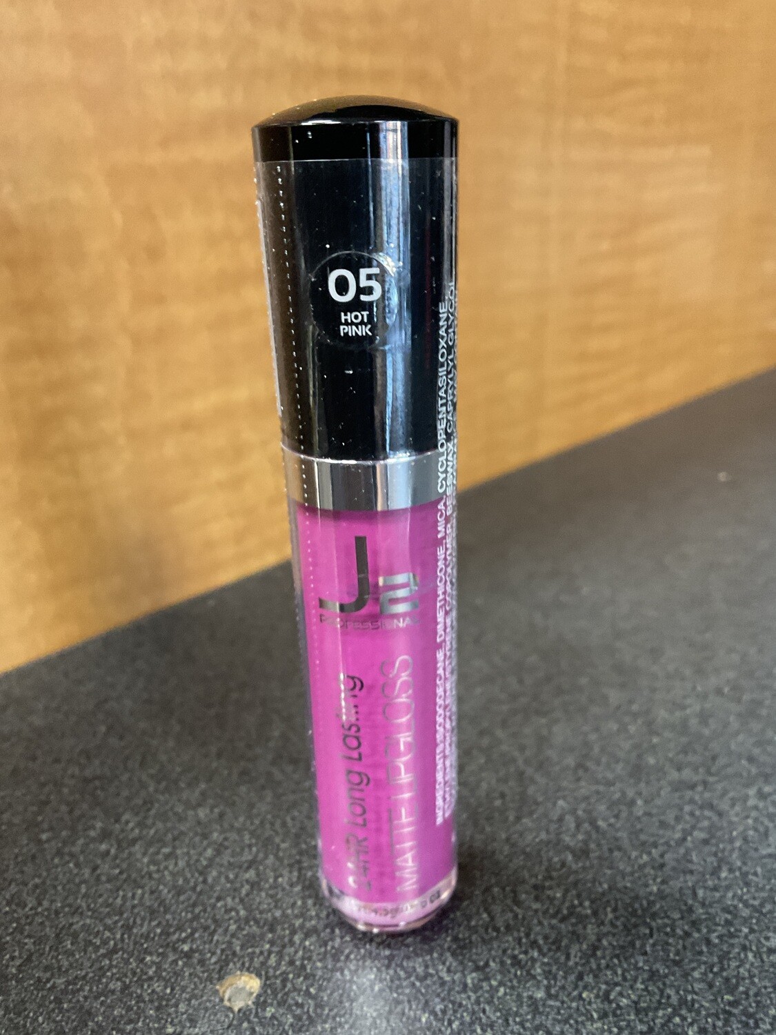 J2 Matte Lip Gloss 24HR Long Lasting Hot Pink 0.16 oz.