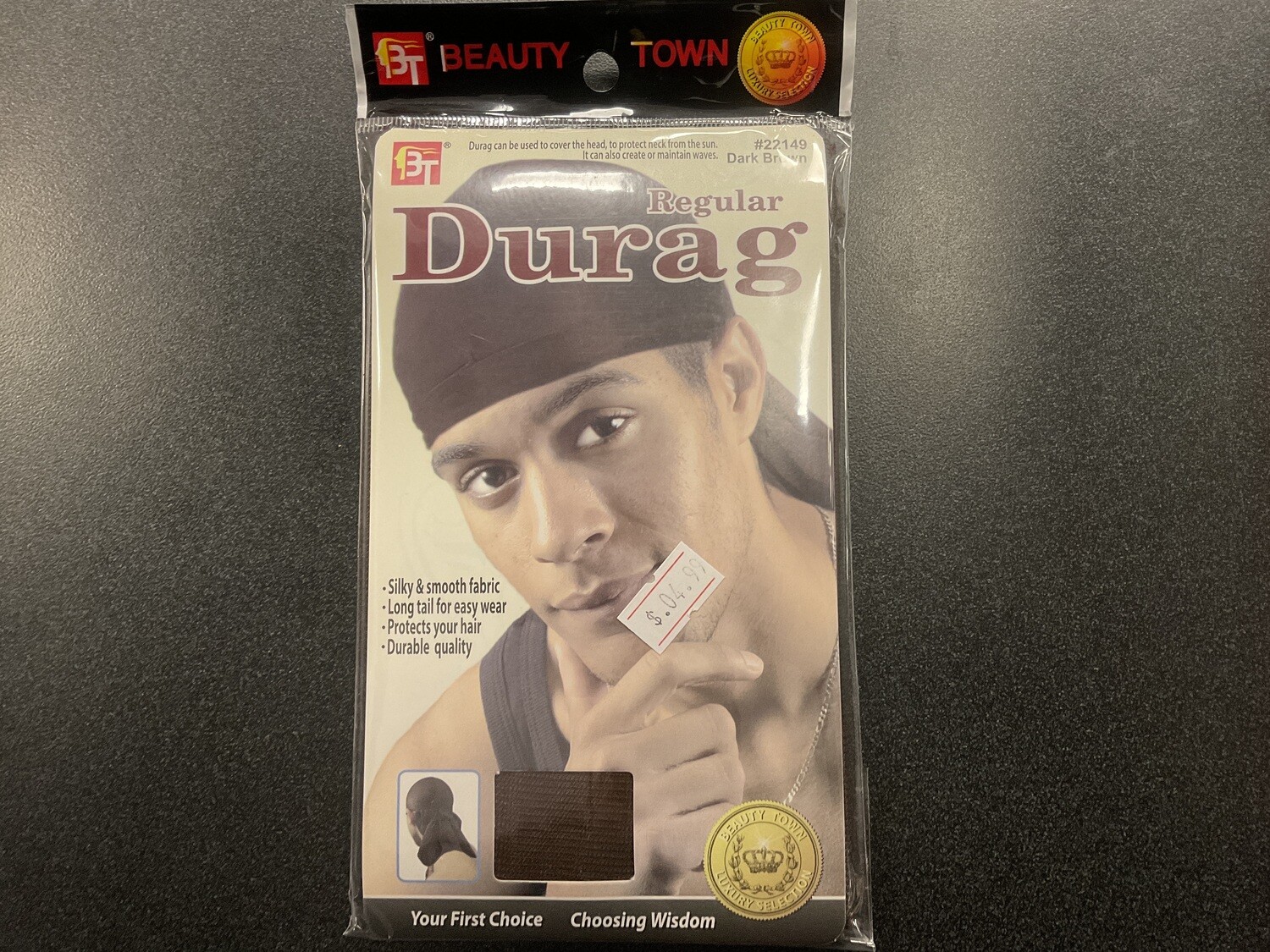 Beauty Town Regular Durag Dark Brown