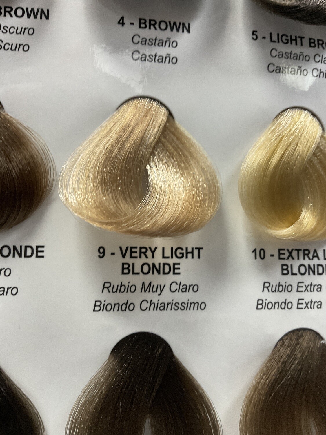 Lady Republic Hair Color Very Light Blonde 9