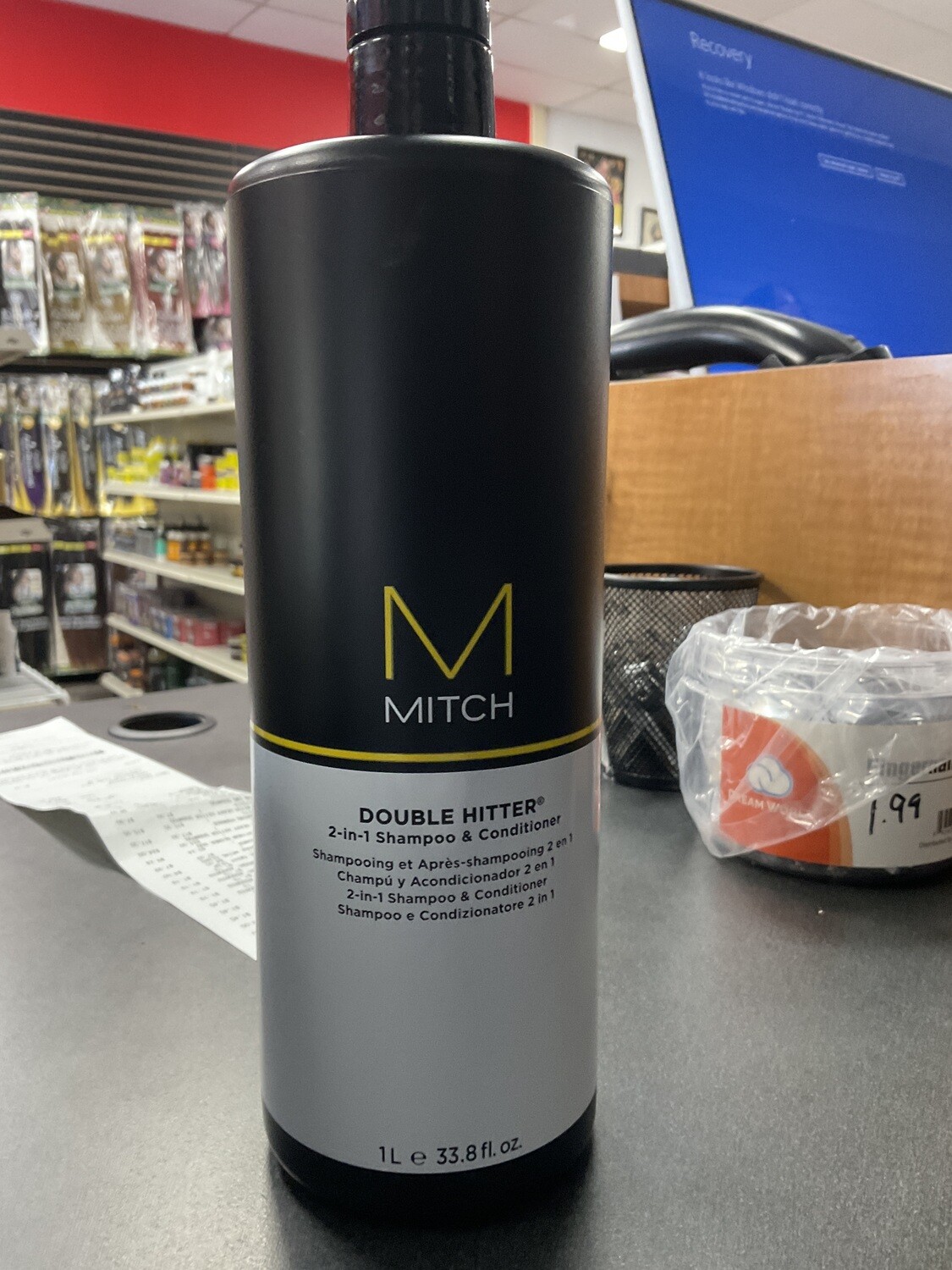 Paul Mitchell Double Hitter 2 in 1 Shampoo &amp; Conditioner 33.8 oz