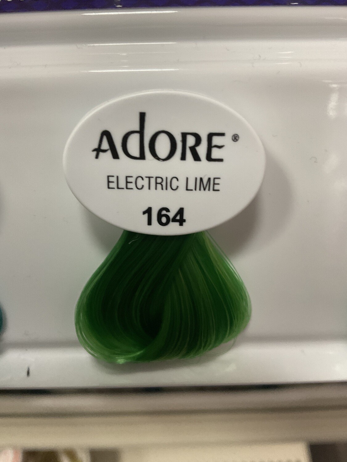 Adore Semi Perm Hair Color - Electric Lime 4 oz