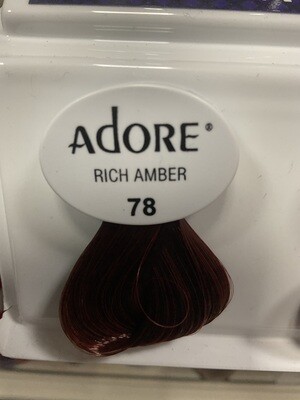 Adore Semi Perm Hair Color - Rich Amber 4 oz