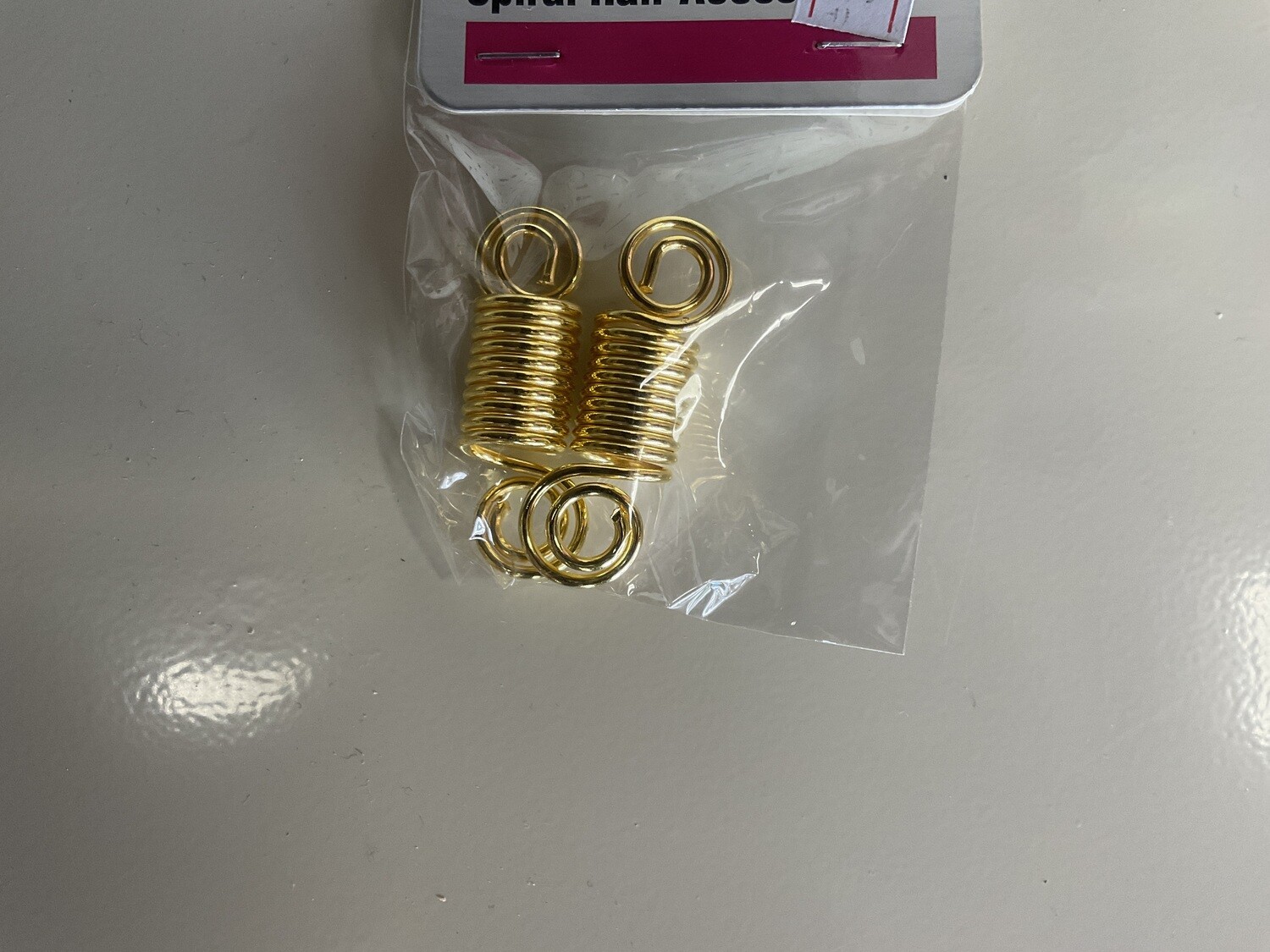 Brittny Filigree Hair Tube Spiral BR48331G