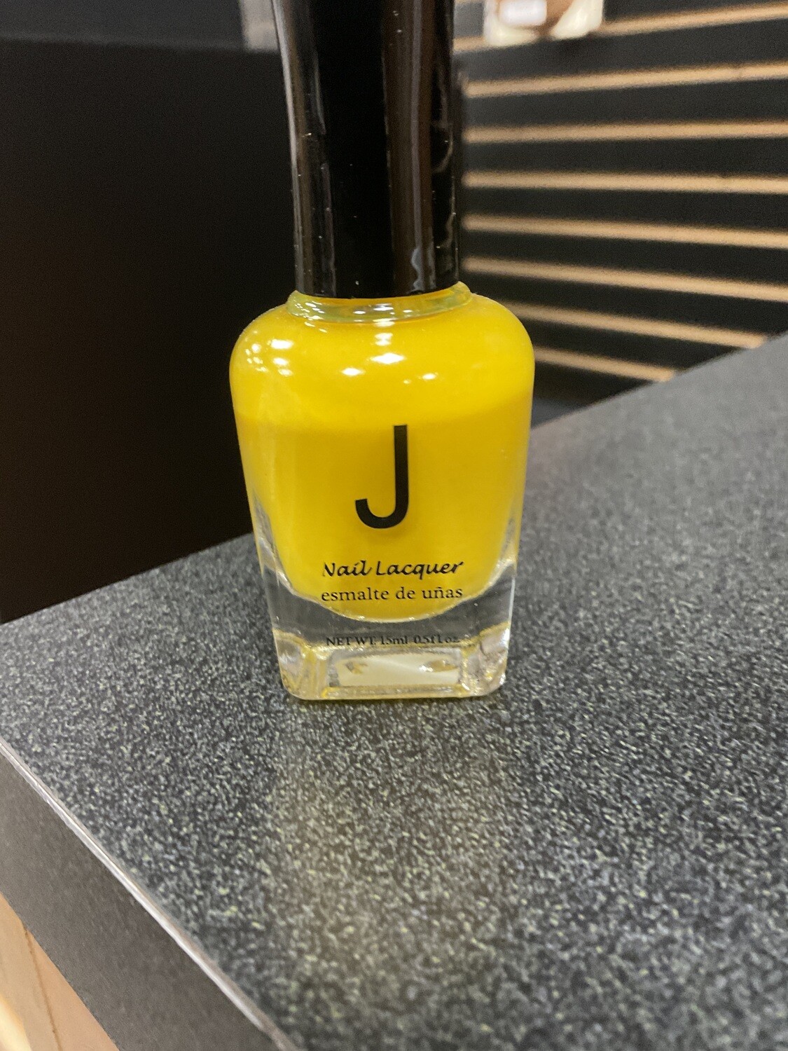 J2 Nail Polish Neon Yellow 0.5 oz.