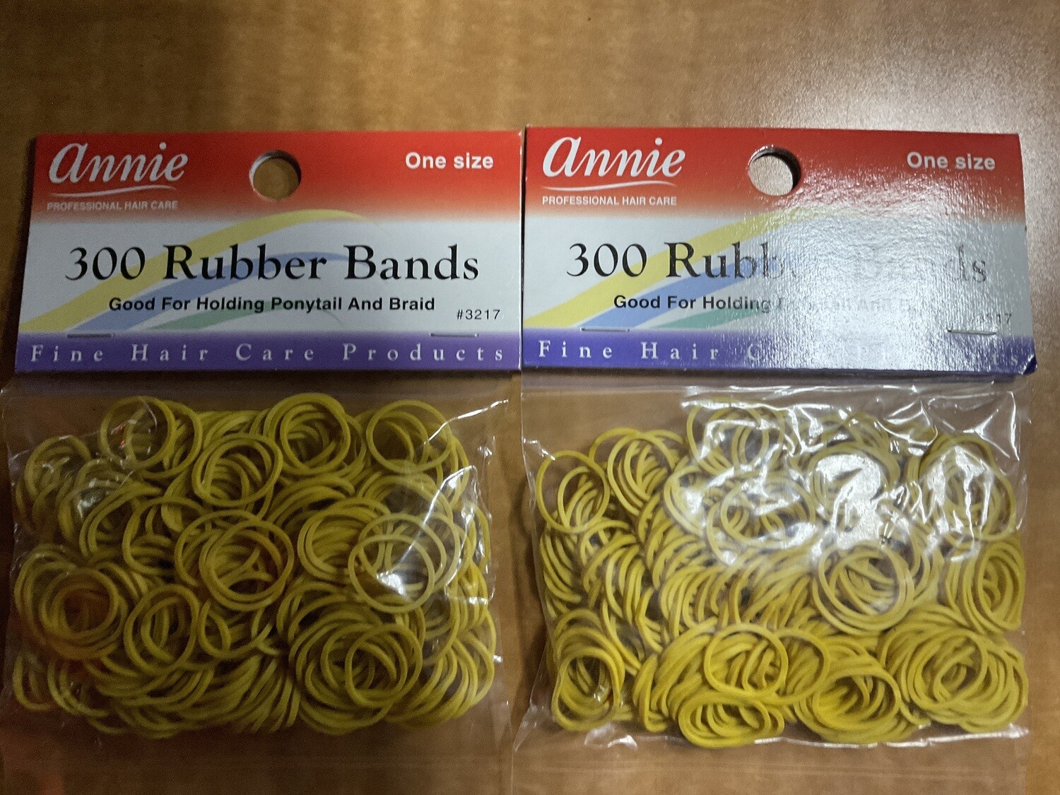 Annie Rubber Bands Yellow 300 Count
