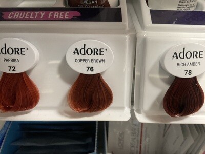 Adore Semi Perm Hair Color - Copper Brown 4 oz