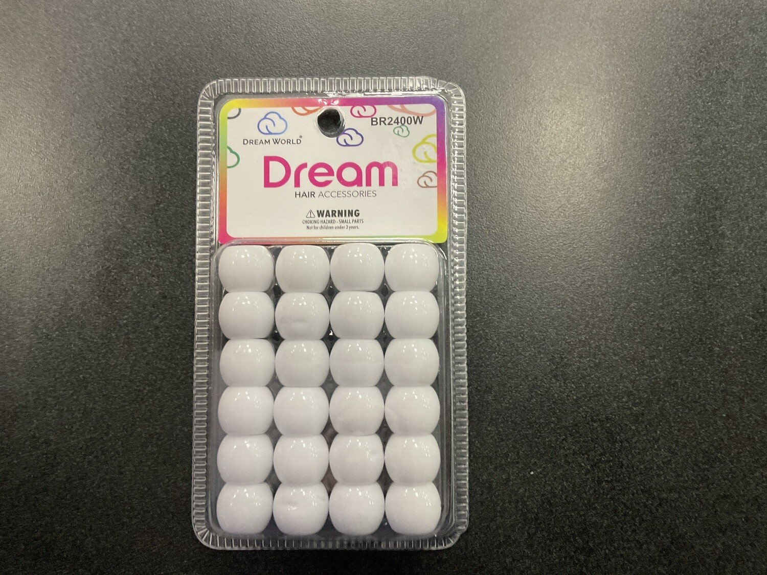 Dream World Bead Large White