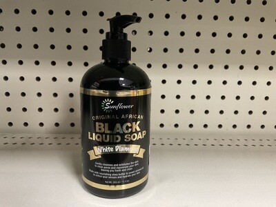 Sunflower Original African Black Liquid Soap 12 fl. oz