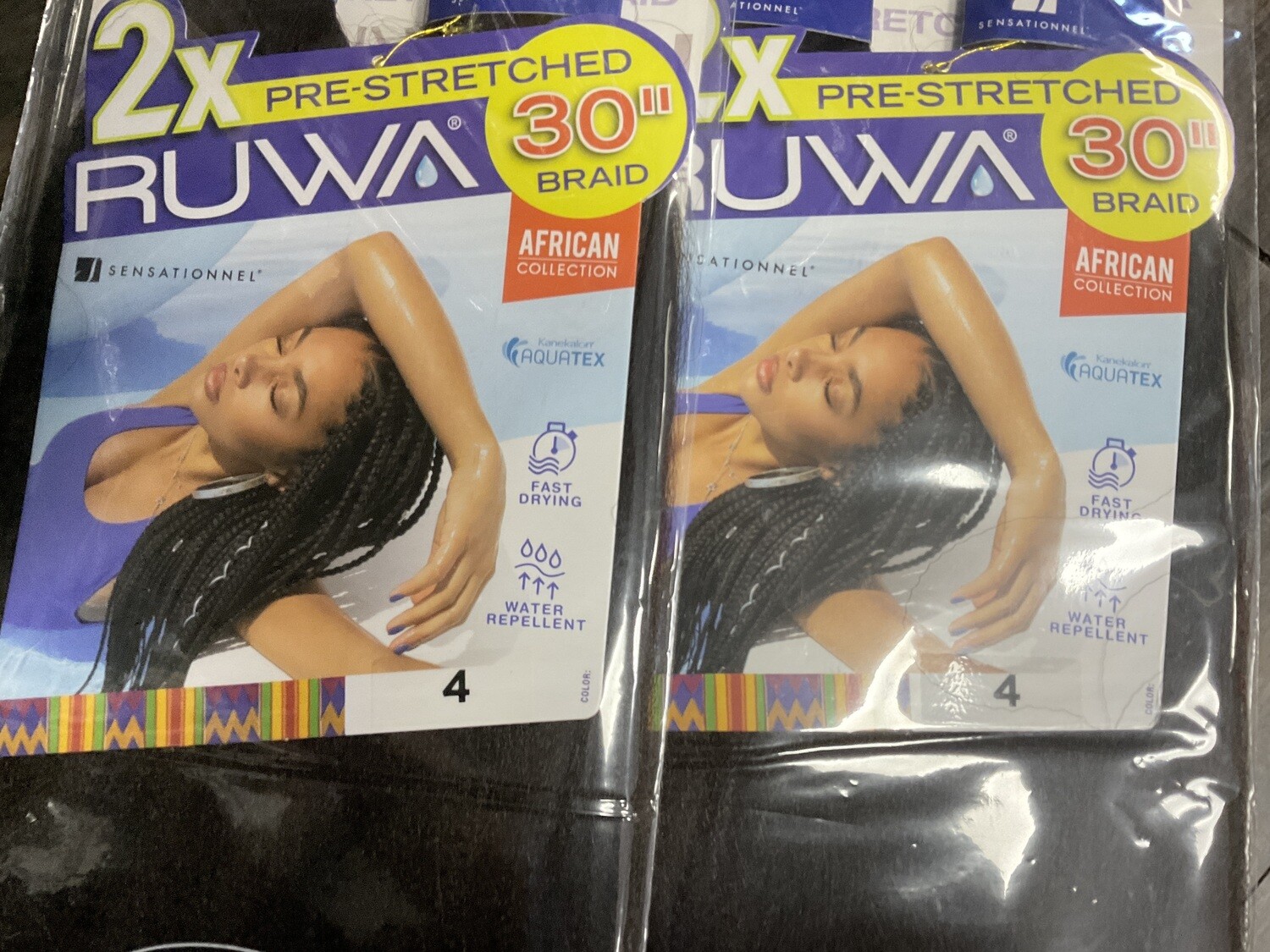 Ruwa 2X Pre-Stretched Hair 30” #4