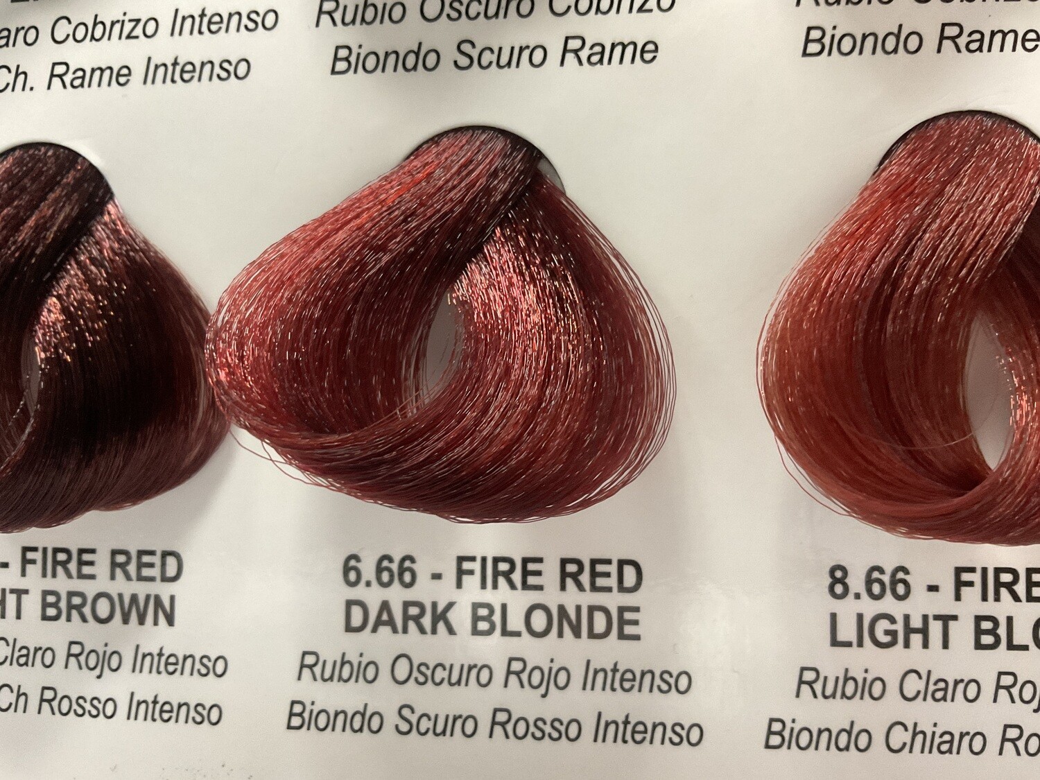 Lady Republic Hair Color Fire Red Dark Blonde 6.66