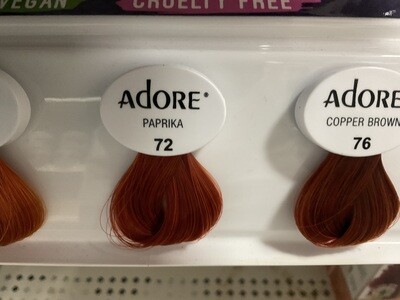 Adore Semi Perm Hair Color - Paprika 4 oz