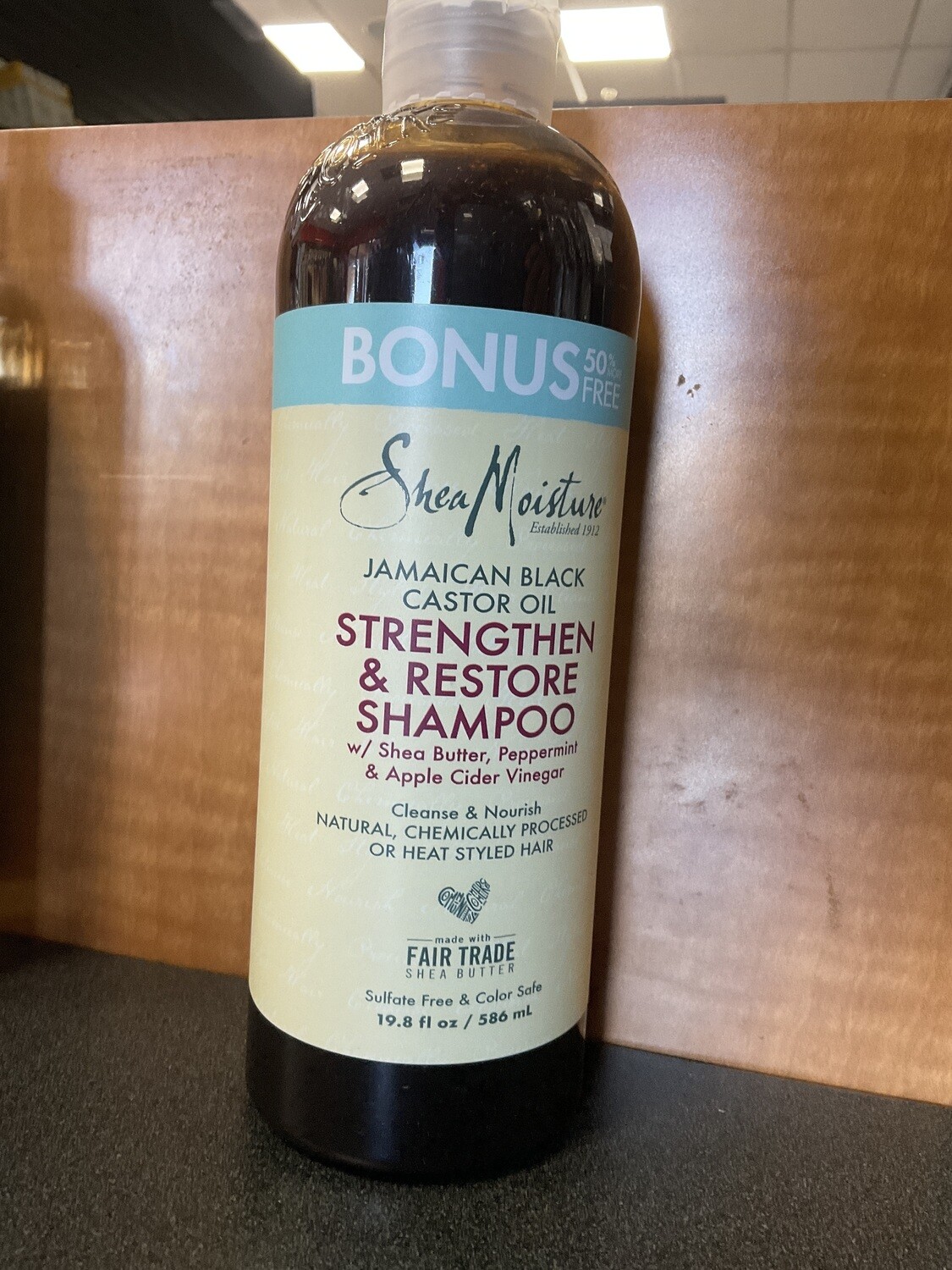 Shea Moisture Jamaician black castro oil Strengthen &amp; restore shampoo