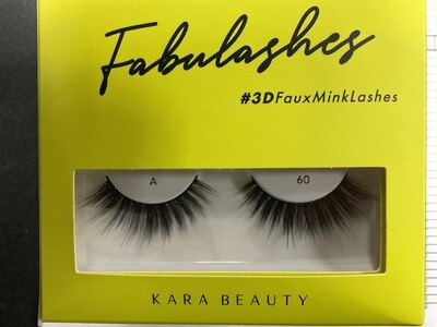 Kara Beauty Fabulashes 3D minklashes A60