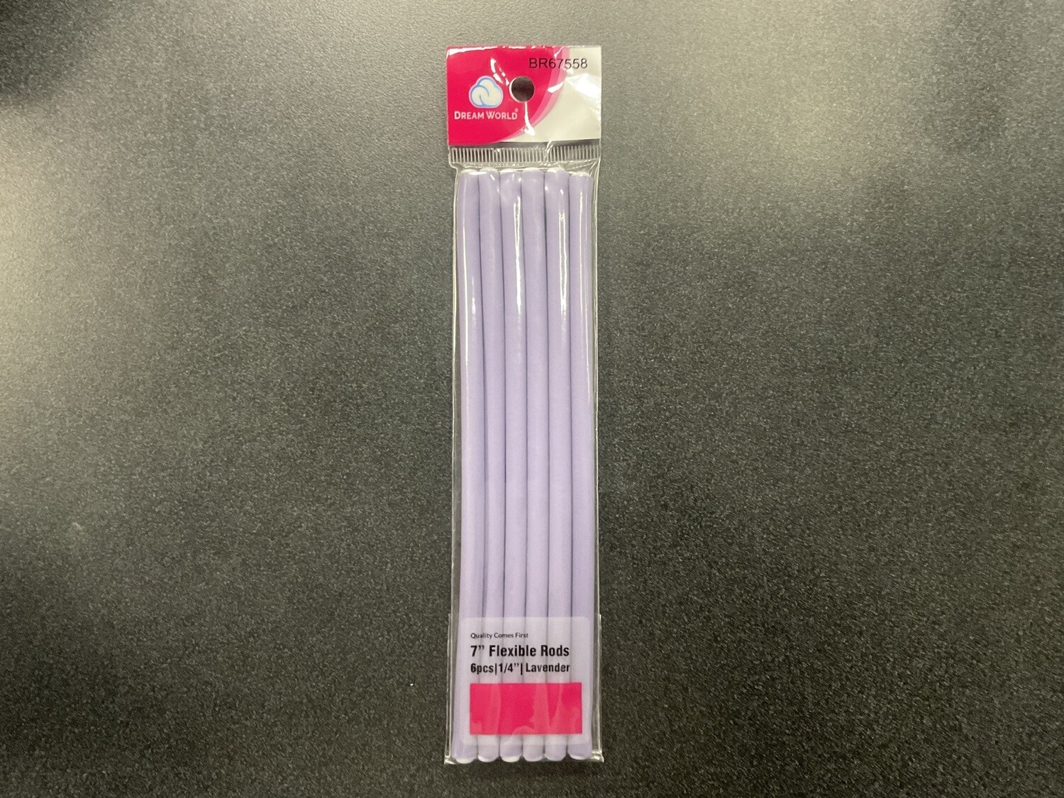 Dream World 7 Inches Flexible Rods Lavender 1/4&quot;