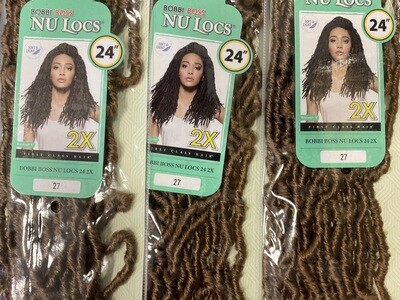 Bobbi Boss Nu Locs Pre-Made Loop 24 2X #27