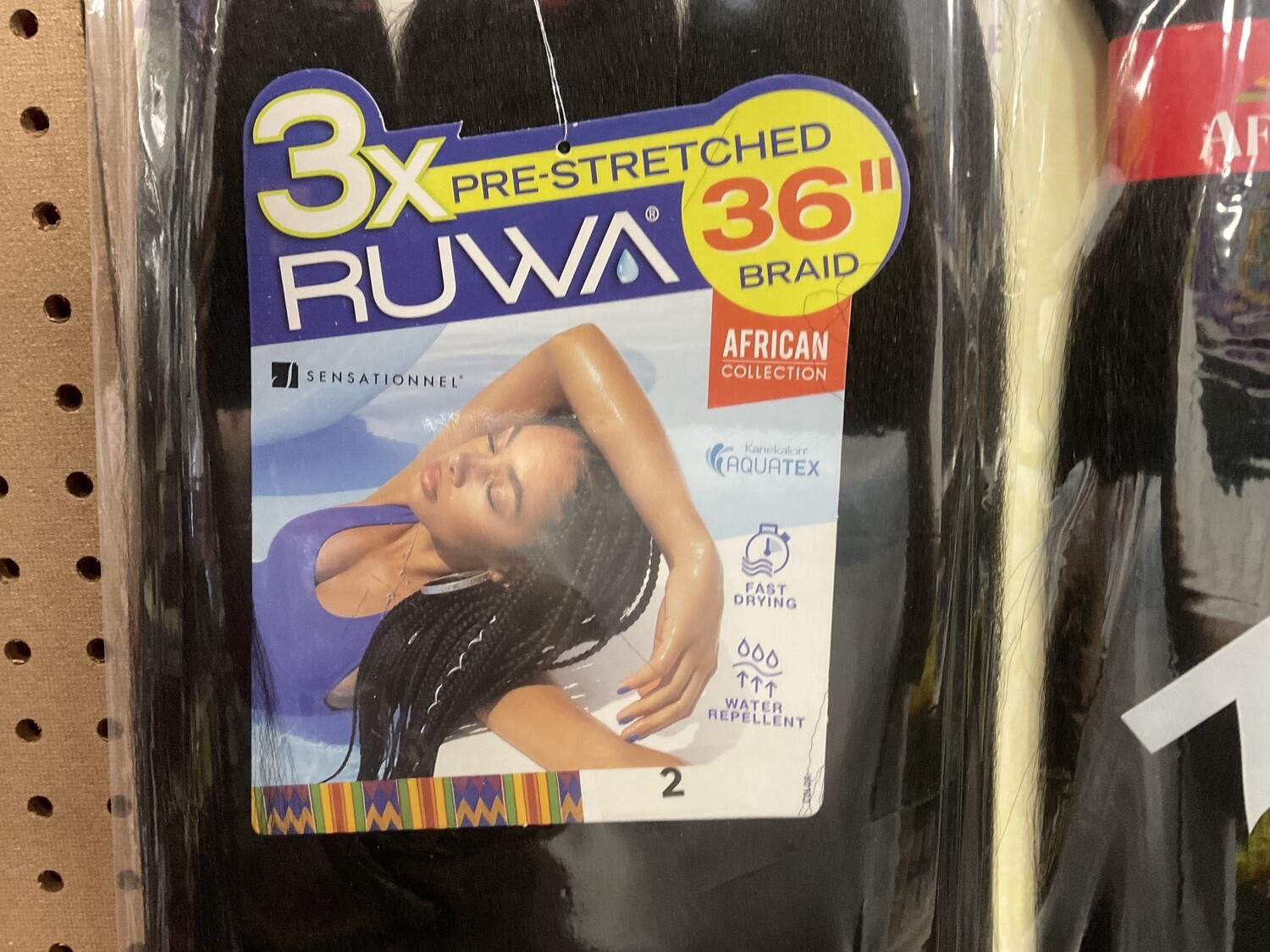 Ruwa 3X Pre- Stretched Hair 36” #2