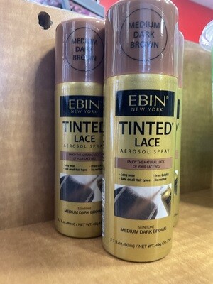 Ebin Tinted lace med dark brown