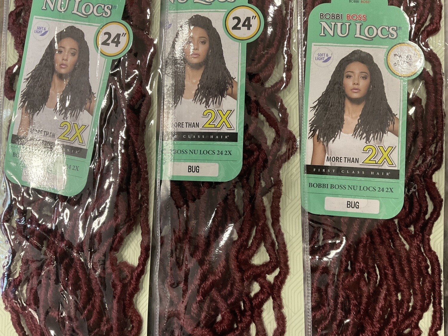 Bobbi Boss Nu Locs Pre-Made Loop 24 2X #Bug