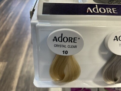 Adore Semi Perm Hair Color - Crystal Clear 4 oz