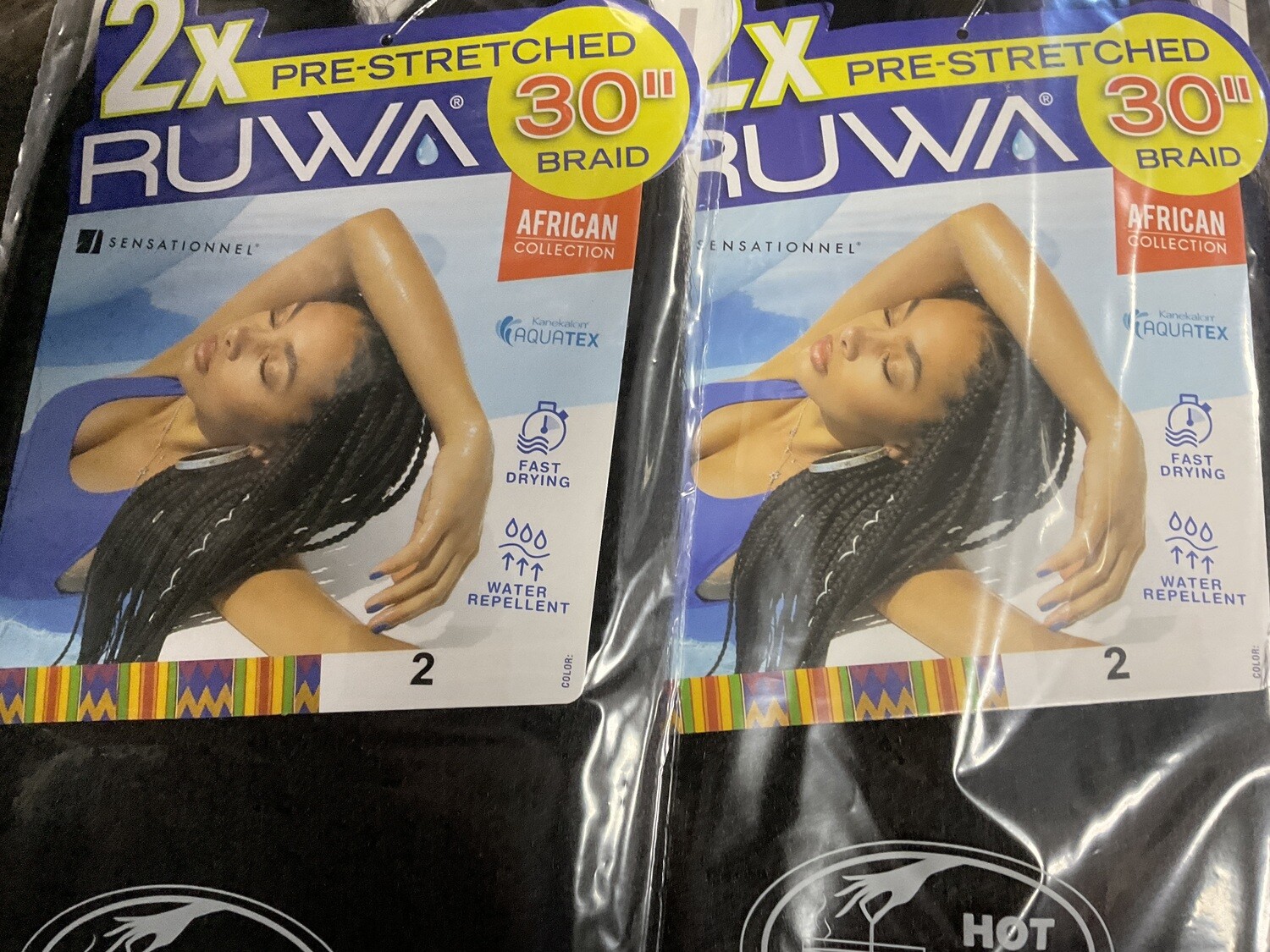 Ruwa 2X Pre-Stretched Hair 30”# 2
