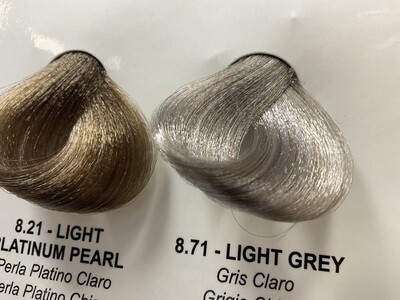 Lady Republic Cream Permanent Hair Color Light Grey 8.71