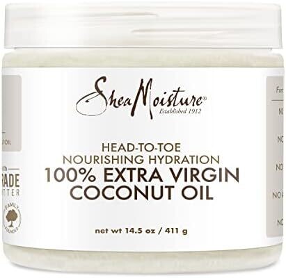 Shea Moisturizer 100% Extra Virgin Coconut Oil Daily Hydration