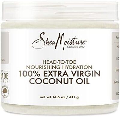 Shea Moisturizer 100% Extra Virgin Coconut Oil Daily Hydration