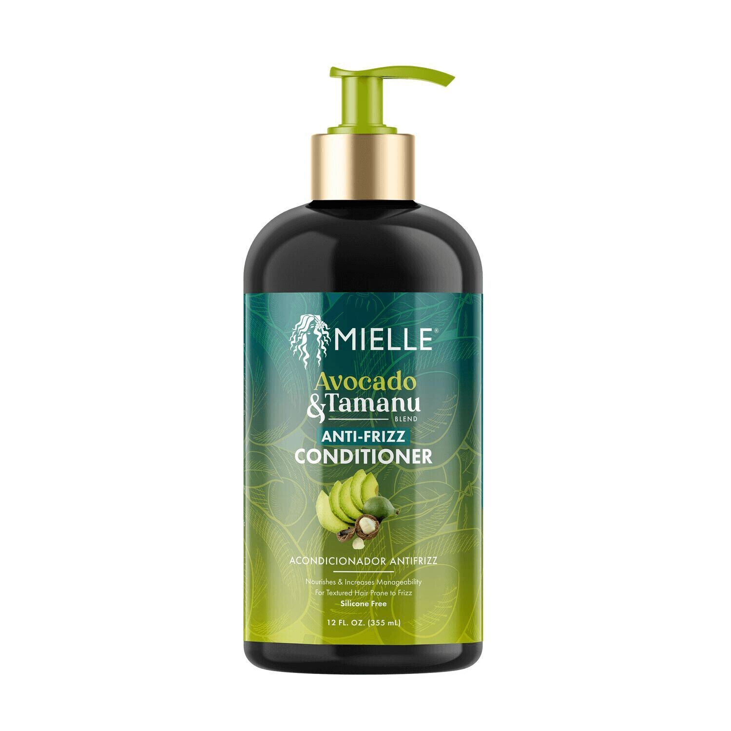 Mielle Avocado &amp; Tamanu Anti-Frizz Conditioner 12 oz