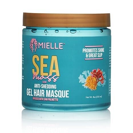Mielle Sea Moss Anti-shedding Gel Hair Masque 8 oz.