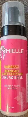 Mielle Babassu Brazilian Curly Cocktail Curl Mousse 7.5 oz