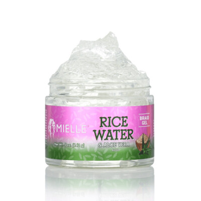 Mielle Rice water & Aloe Vera braid gel 5 oz.