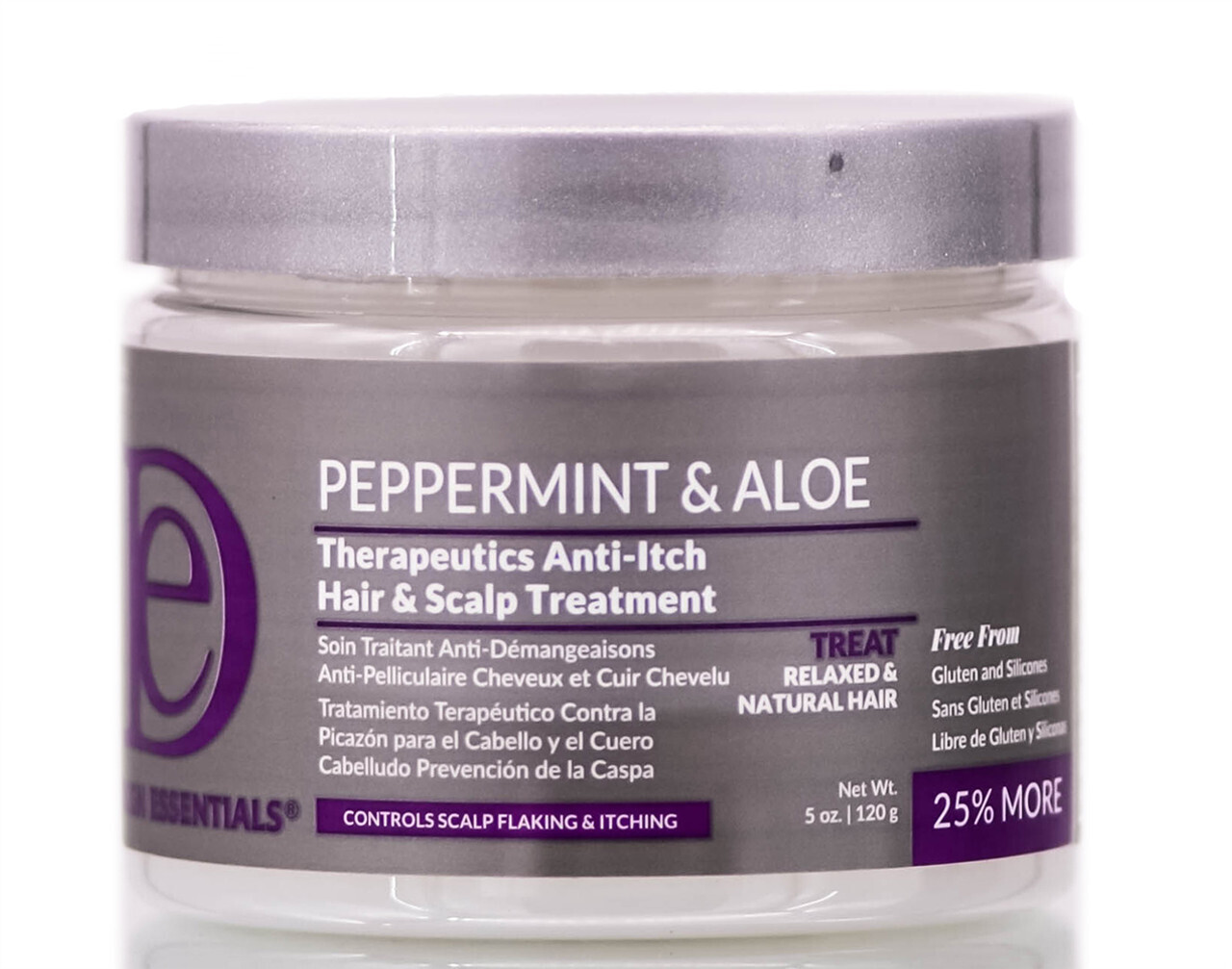 Design Essentials Peppermint &amp; Aloe Anti itch treatment. 5 oz.