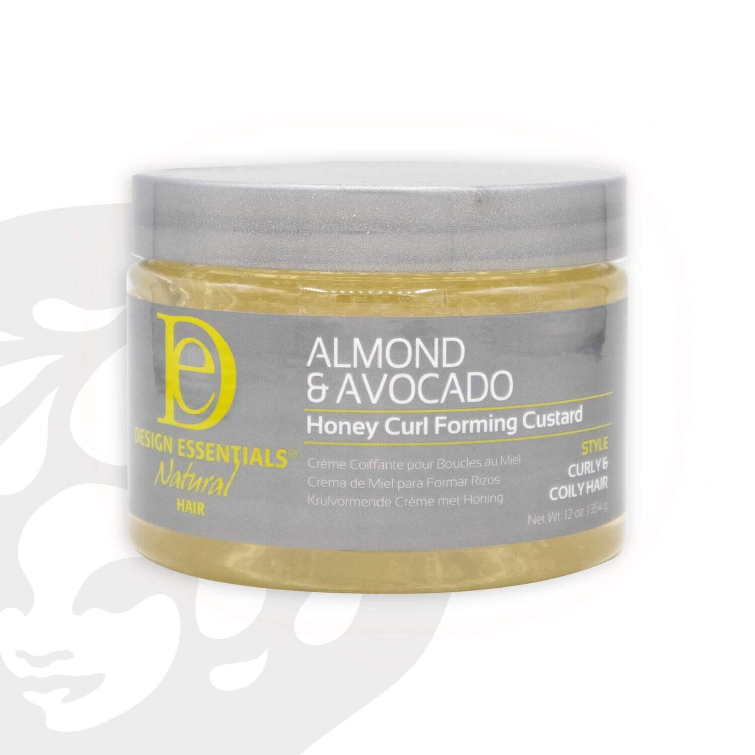 Design Essentials Natural A&amp;A Honey Curl Foaming Custard 12 oz