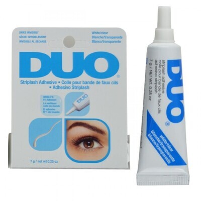 DUO Striplash Adhesive - White/Clear 7 g net wt. 0.25 oz