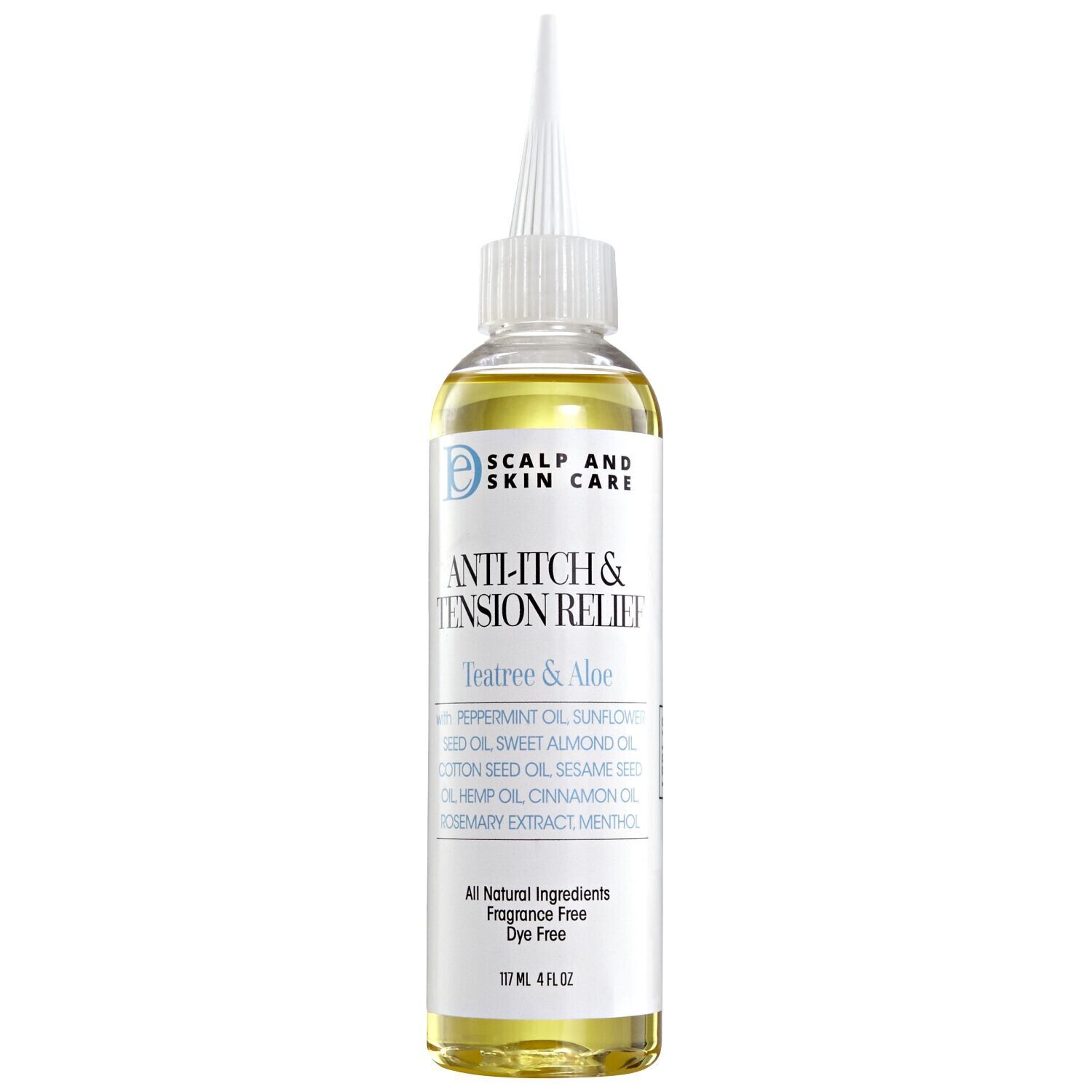 Design Essentials Anti Itch Tension Relief Oil 4 oz.