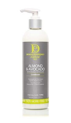 Design Essentials Natural Almond &amp; Avocado Moisturizing &amp; Detangling Conditioner 12 oz.